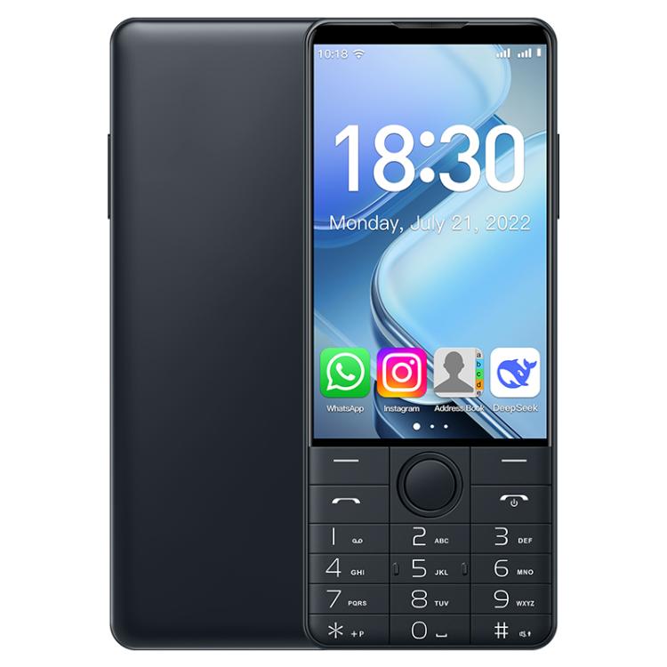 

DOOV R70 Keypad Phone, 6GB+128GB, 4 inch Android 13 Mediatek MT6762 Octa Core, Network: 4G, Support Google Store, No Camera (Black)