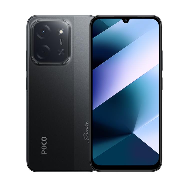 [HK Warehouse] Xiaomi POCO C85 Global, 6GB+128GB, Side Fingerprint, 6.9 inch Xiaomi HyperOS 2 MediaTek Helio G81-Ultra Octa Core, NFC, Network: 4G (Black)