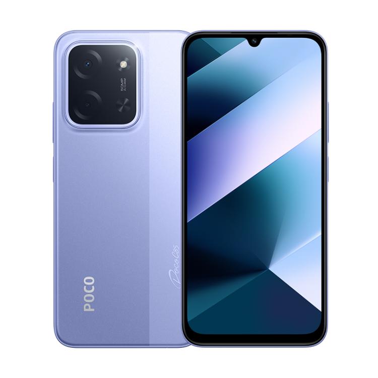 

[HK Warehouse] Xiaomi POCO C85 Global, 6GB+128GB, Side Fingerprint, 6.9 inch Xiaomi HyperOS 2 MediaTek Helio G81-Ultra Octa Core, NFC, Network: 4G (Purple)
