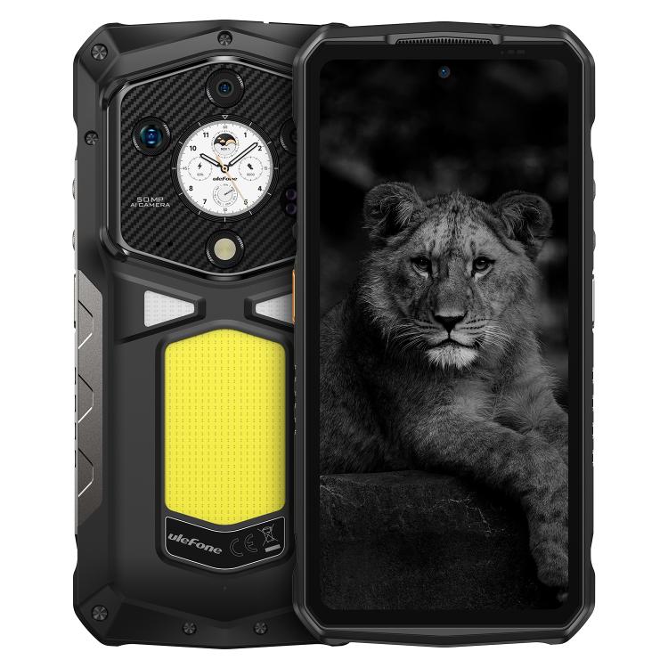 

[HK Warehouse] Ulefone Armor 29 Pro Rugged Phone, 16GB+512GB, Night Vision, 6.67 inch + 1.04 inch Android 15 MediaTek Dimensity 7400 Octa Core, Network: 5G, OTG, NFC (Black)