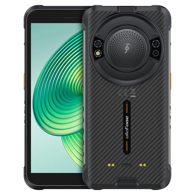 

[HK Warehouse] Ulefone RugKing, 8GB+256GB, IP68/IP69K Rugged Phone, 5.99 inch Android 15 Unisoc T7255 Octa Core, Network: 4G, NFC, OTG (Black)