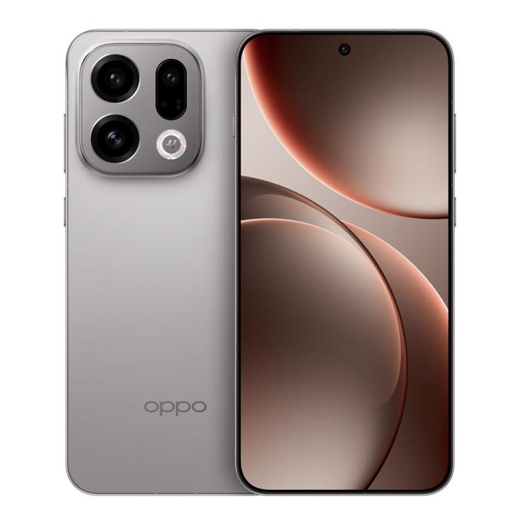 OPPO Find X9 AI Phone, 16GB+512GB, Screen Fingerprint, 6.59 inch ColorOS 16.0 Dimensity 9500 Octa Core, NFC, OTG, Network: 5G (Titanium Color)