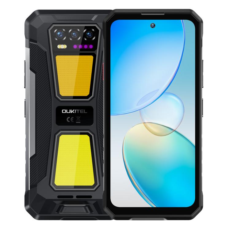 

[HK Warehouse] Oukitel WP58 Pro Rugged Phone, 8GB+512GB, Side Fingerprint Identification, 6.7 inch Android 15 UMS9621S Octa Core, NFC, OTG, Network: 5G (Black)