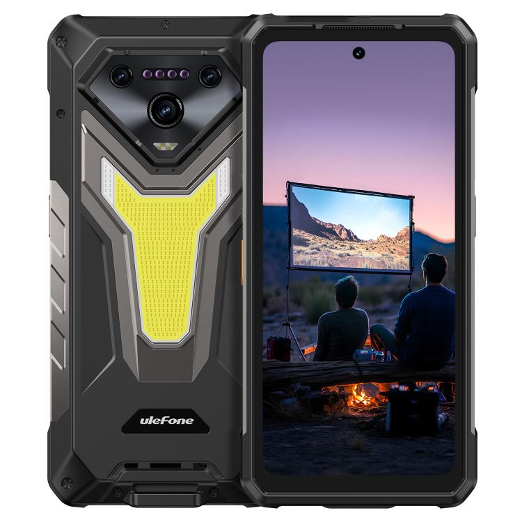 

[HK Warehouse] Ulefone Armor 34+, 16GB+512GB, Night Vision, IP68/IP69K Rugged Phone, 6.95 inch Android 15 MediaTek Dimensity 7400X Octa Core, Network: 5G, NFC, OTG (Black)