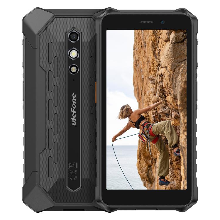 

[HK Warehouse] Ulefone RugKing 2 Pro, 4GB+128GB, IP68/IP69K Rugged Phone, 5.45 inch Android 15 Unisoc T7250 Octa Core, Network: 4G, NFC, OTG (Black)