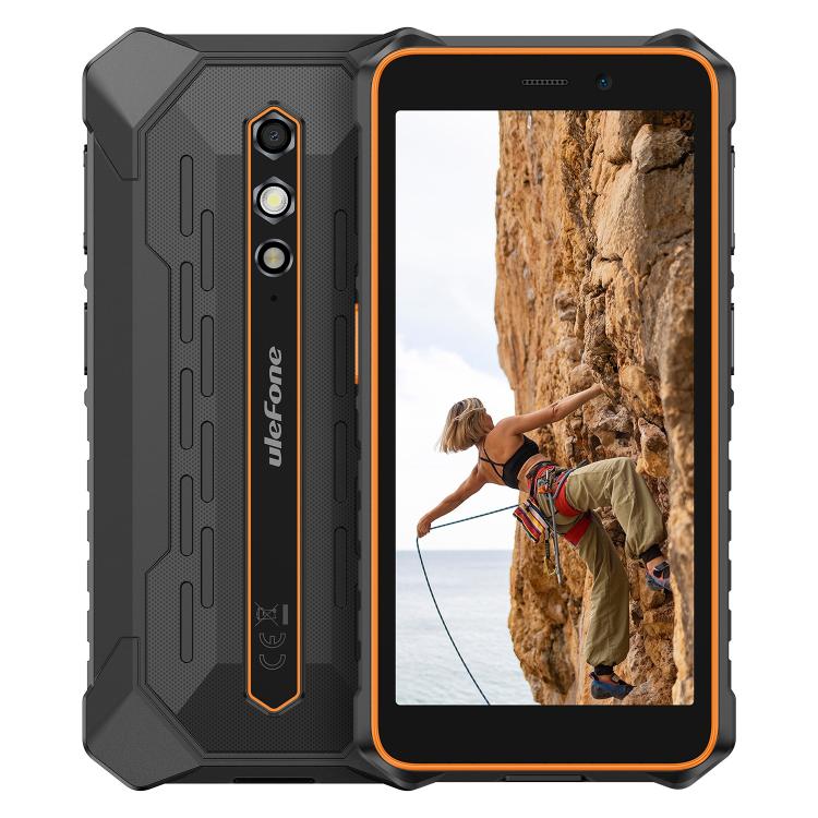 

[HK Warehouse] Ulefone RugKing 2 Pro, 4GB+128GB, IP68/IP69K Rugged Phone, 5.45 inch Android 15 Unisoc T7250 Octa Core, Network: 4G, NFC, OTG (Orange)