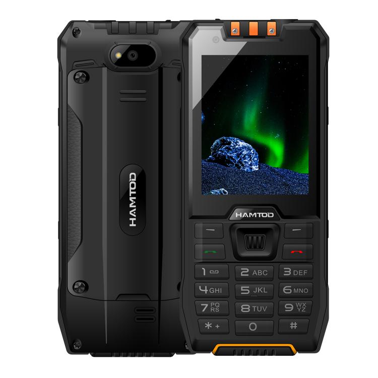 HAMTOD H6 Rugged Phone, 3GB+32GB, 2.83 inch Android 11 UNISOC SC9832E Quad-core, Network: 4G, Support VoLTE, SOS, Google, Whatsapp, Twitter, Facebook, FM (Orange)