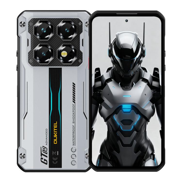 

[HK Warehouse] Oukitel WP60 Rugged Phone, 8GB+256GB, Night Vision, 108MP Camera, Side Fingerprint, 7.2 inch Android 15 MediaTek Dimensity 7025 Octa Core, NFC, OTG, Network: 5G (Silver)