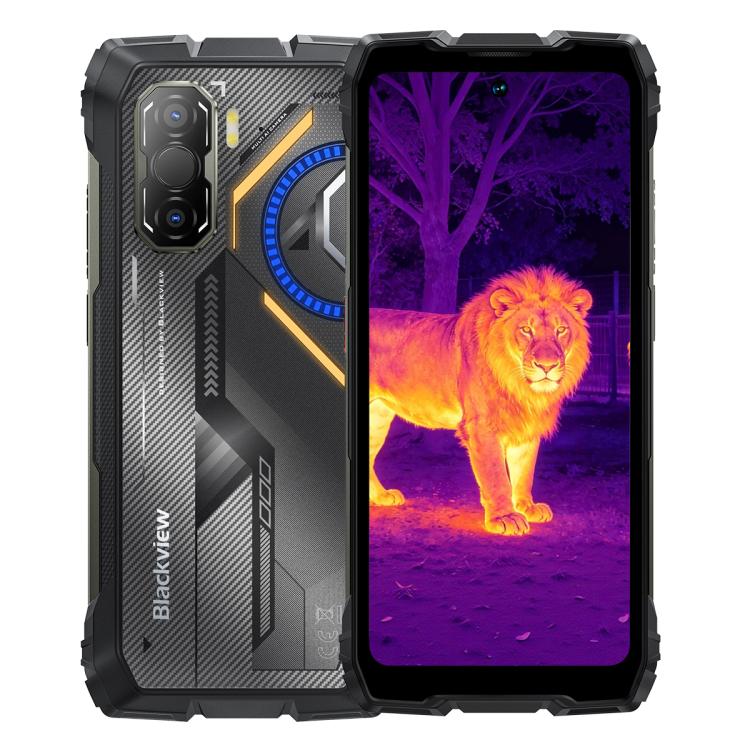 

[HK Warehouse] Blackview ROCK 3 Rugged Phone, Thermal Imager, 8GB+256GB, 6.78 inch Android 16 MT8781 Helio G100 Octa Core, Network: 4G, NFC (Black)