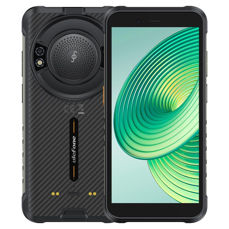 

[HK Warehouse] Ulefone RugKing, 8GB+128GB, IP68/IP69K Rugged Phone, 5.99 inch Android 15 Unisoc T7255 Octa Core, Network: 4G, NFC, OTG (Black)