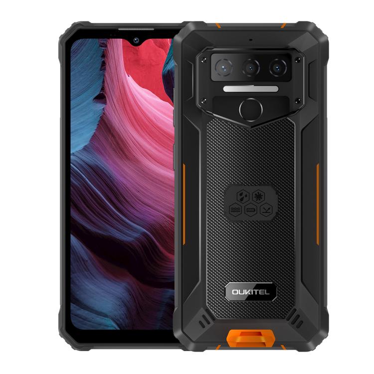 

[HK Warehouse] Oukitel WP23 Plus Rugged Phone, 4GB+128GB, 6.52 inch Android 14.0Unisoc T606 Octa-core, NFC, OTG, Network: 4G (Orange)