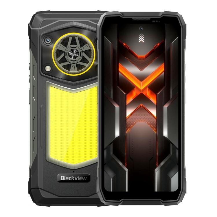 

[HK Warehouse] Blackview ROCK 5 Rugged Phone, 12GB+256GB, 6.78 inch Android 16 Helio G100 MT8781 Octa Core, Network: 4G, OTG, NFC (Black)