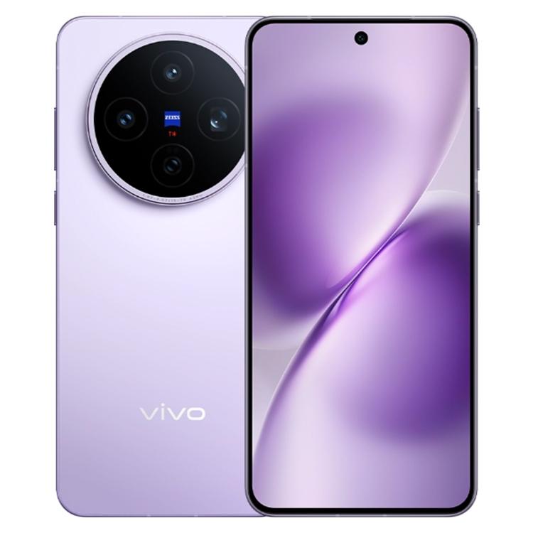 

vivo X200s, 12GB+256GB, Face ID / 3D Ultrasonic Fingerprint, 6.67 inch OriginOS 5 / Android 15 Dimensity 9400+ Octa Core, OTG, NFC, Network: 5G, Support Google Play (Light Purple)