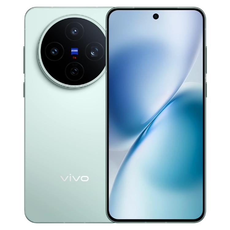 

vivo X200s, 16GB+256GB, Face ID / 3D Ultrasonic Fingerprint, 6.67 inch OriginOS 5 / Android 15 Dimensity 9400+ Octa Core, OTG, NFC, Network: 5G, Support Google Play (Mint Blue)