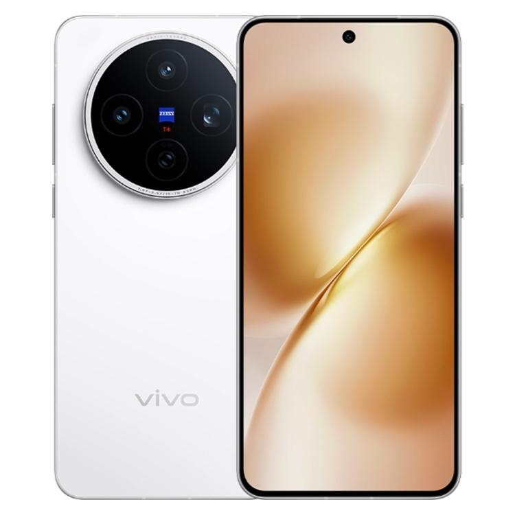 

vivo X200s, 16GB+512GB, Face ID / 3D Ultrasonic Fingerprint, 6.67 inch OriginOS 5 / Android 15 Dimensity 9400+ Octa Core, OTG, NFC, Network: 5G, Support Google Play (White)
