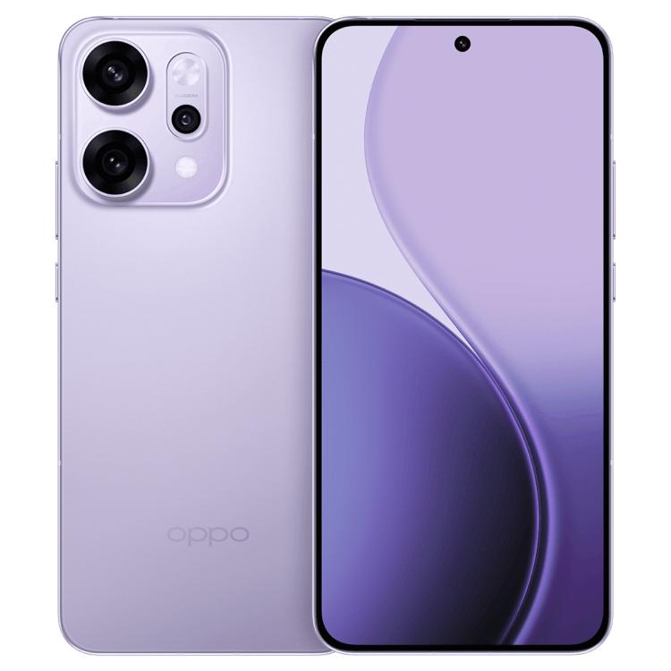 

OPPO Reno14 Pro AI Phone, 12GB+256GB, Screen Fingerprint, 6.83 inch ColorOS 15.0 Dimensity 8450 Octa Core, NFC, OTG, Network: 5G (Purple)