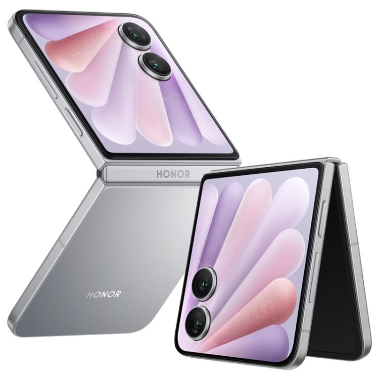 

Honor Magic V Flip2, 12GB+512GB, 6.82 inch + 4.0 inch MagicOS 9.0.1 Android 15 Snapdragon 8 Gen 3 Octa Core, Network: 5G, NFC, OTG (Grey)