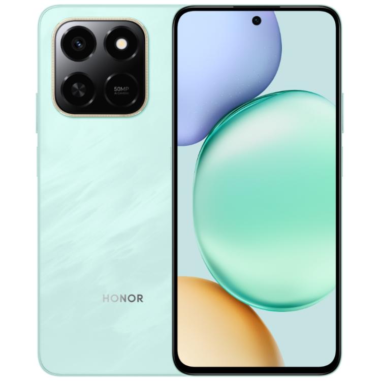 

Honor Play10T, 12GB+256GB, Side Fingerprint, 6.8 inch Android 15 Magic OS 9.0 Snapdragon 6s Gen 3 Octa Core, Network: 5G (Cyan)