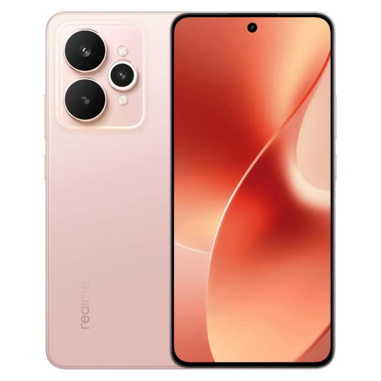 

Realme 15, 8GB+256GB, 6.77 inch Realme UI 6.0 Android 15 MediaTek Dimensity 7300+ Octa Core, NFC, Network: 5G (Pink)
