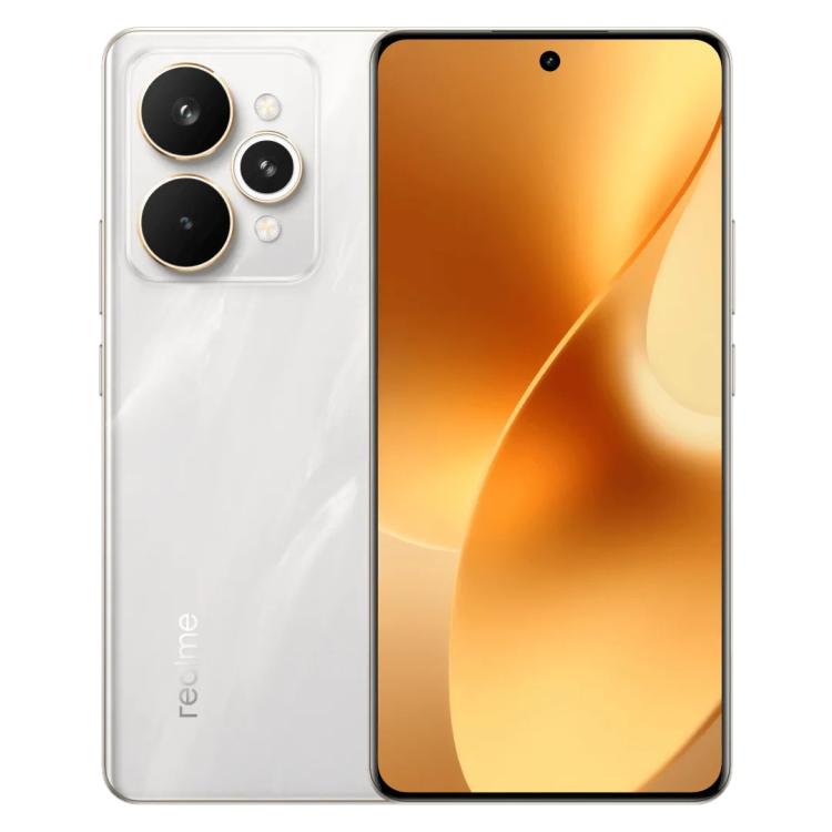 

Realme 15 Pro, 16GB+512GB, 6.8 inch Realme UI 6.0 Android 15 Snapdragon 7 Gen 4 Octa Core, NFC, Network: 5G (White)