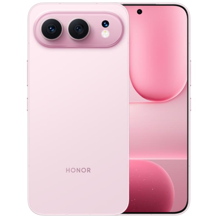 

Honor 500, 16GB+512GB, Screen Fingerprint, 6.55 inch MagicOS 10.0 / Android 16 Snapdragon 8s Gen 4 Octa Core, Network: 5G, NFC, OTG (Pink)