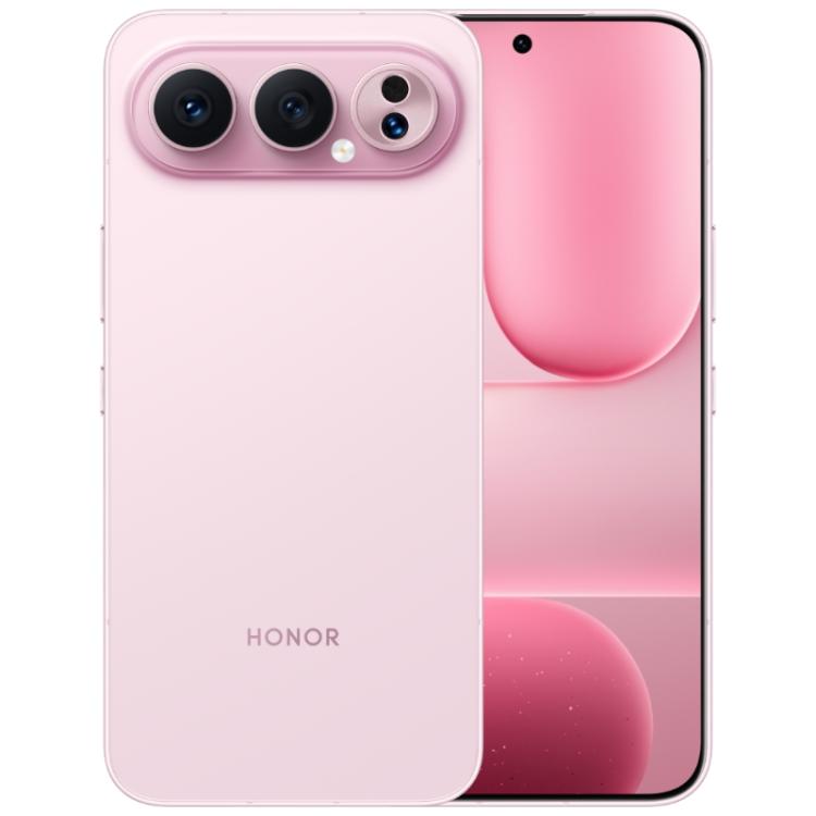 

Honor 500 Pro, 12GB+512GB, Screen Fingerprint, 6.55 inch MagicOS 10.0 / Android 16 Snapdragon 8 Elite Gen 4 Octa Core, Network: 5G, NFC, OTG (Pink)