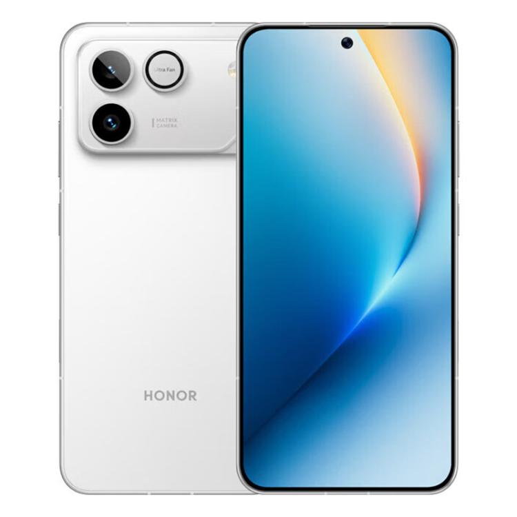 

Honor WIN RT, 16GB+1TB, 3D Ultrasonic Fingerprint, 10000mAh Battery, 6.83 inch MagicOS 10.0 / Android 16 Snapdragon 8 Elite Octa Core, Network: 5G, NFC, OTG (White)