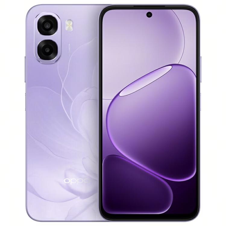 

OPPO A6c, 6GB+128GB, Side Fingerprint, 6.75 inch ColorOS 15 Android 15 Qualcomm Snapdragon 685 Octa Core, Network: 4G (Purple)