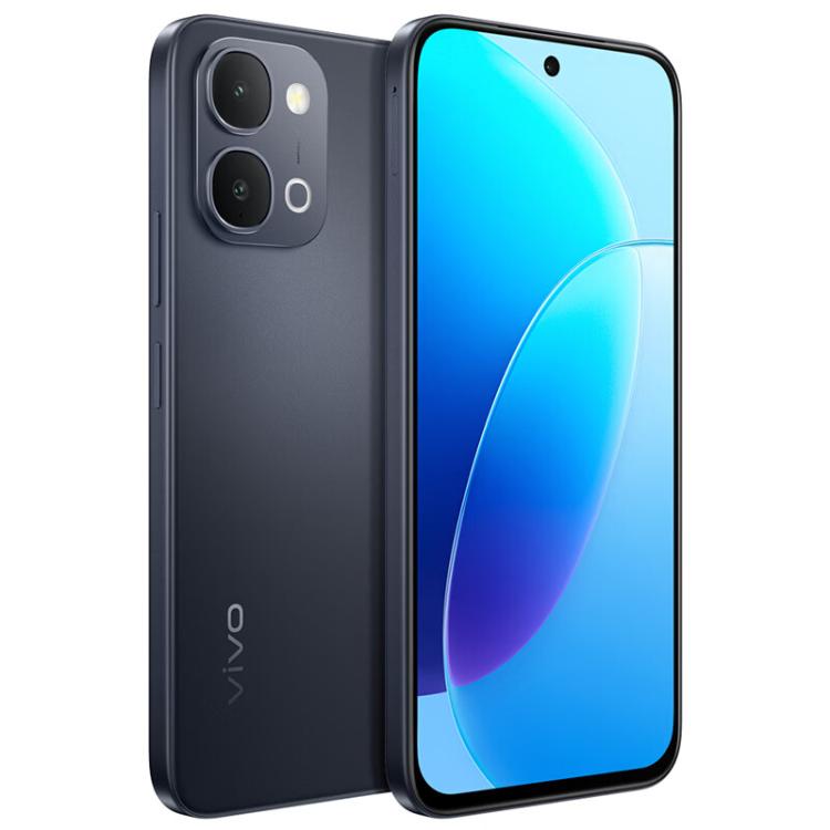 vivo Y6, 8GB+128GB, Side Fingerprint, 6.75 inch Android 16 OriginOS 6 Snapdragon 4 Gen 2 Octa Core, OTG, NFC, Network: 5G (Black)