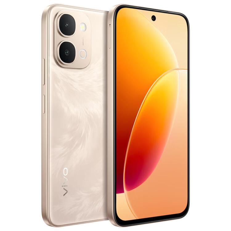 vivo Y6, 12GB+256GB, Side Fingerprint, 6.75 inch Android 16 OriginOS 6 Snapdragon 4 Gen 2 Octa Core, OTG, NFC, Network: 5G (Gold)