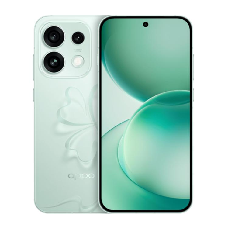 OPPO Reno16, 12GB+256GB, Screen Fingerprint, 6.32 inch ColorOS 16.0 Dimensity 8550 SUPER Octa Core, NFC, OTG, Network: 5G (Cyan)