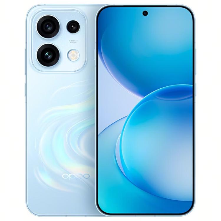 OPPO Reno16 Pro, 12GB+512GB, Screen Fingerprint, 6.78 inch ColorOS 16.0 MediaTek Dimensity 9500s Octa Core, NFC, OTG, Network: 5G (Blue)