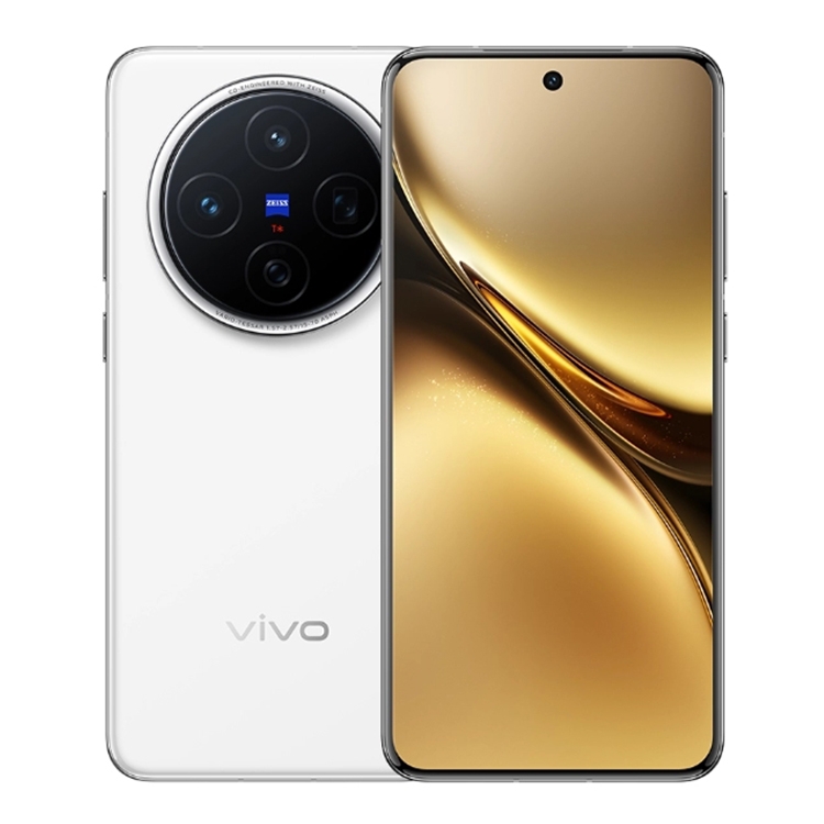 

vivo X200, 12GB+512GB, Face ID / Screen Fingerprint Identification, 6.67 inch Android 15 Dimensity 9400 Octa Core, OTG, NFC, Network: 5G, Support Google Play (White)
