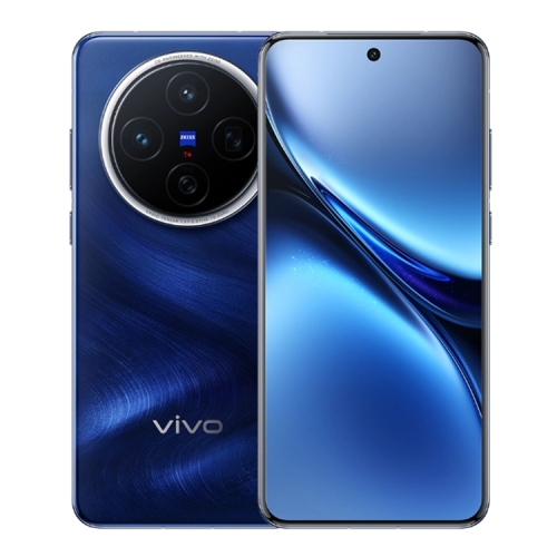 

vivo X200, 16GB+512GB, Face ID / Screen Fingerprint Identification, 6.67 inch Android 15 Dimensity 9400 Octa Core, OTG, NFC, Network: 5G, Support Google Play (Sapphire Blue)