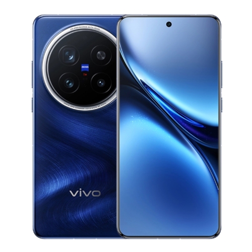 

vivo X200 Pro, 16GB+1TB, Face ID / Screen Fingerprint Identification, 6.78 inch Android 15 Dimensity 9400 Octa Core, OTG, NFC, Network: 5G, Support Google Play (Sapphire Blue)