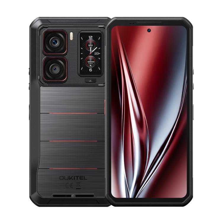 

[HK Warehouse] Oukitel WP300 Rugged Phone with Watch, 12GB+512GB, 6.8 inch Android 15 MediaTek Dimensity 7050 Octa Core, NFC, OTG, Network: 5G (Rust Color)