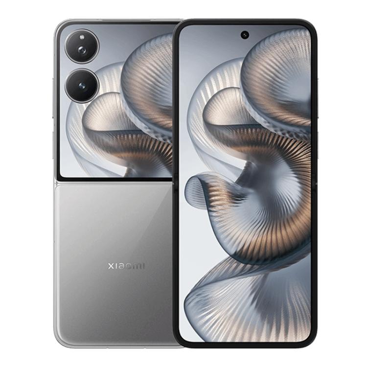 Xiaomi MIX Flip 2 Customized, 12GB+512GB, 6.86 inch + 4.01 inch Xiaomi HyperOS 2 Snapdragon 8 Elite Octa Core, NFC, Network: 5G (Titanium Color)