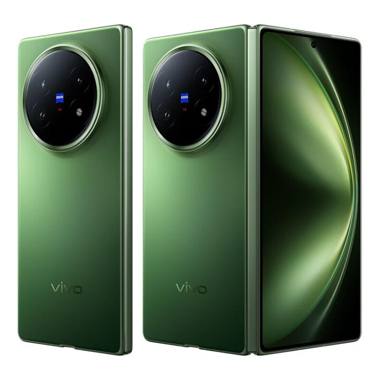 

vivo X Fold5, 12GB+256GB, 8.03 inch + 6.53 inch Android 15 OriginOS 5 Snapdragon 8 Gen 3 Octa Core, OTG, NFC, Network: 5G (Green)