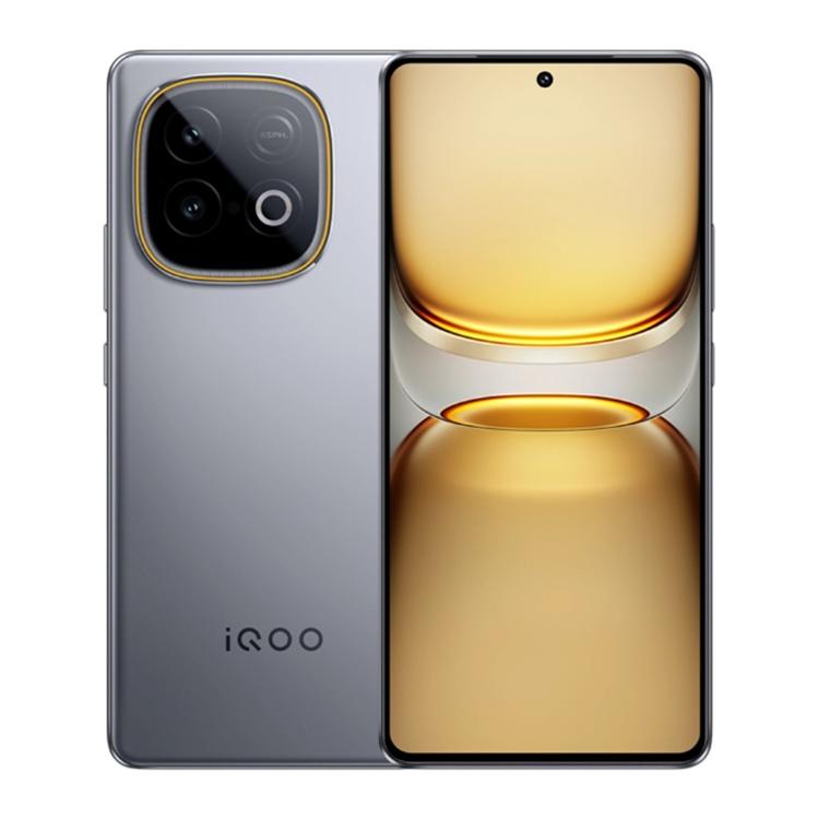 

vivo iQOO Z10 Turbo+, 16GB+256GB, Screen Fingerprint, 6.78 inch Android 15 OriginOS 5 Dimensity 9400+ Octa Core, OTG, NFC, Network: 5G, Support Google Play (Grey)