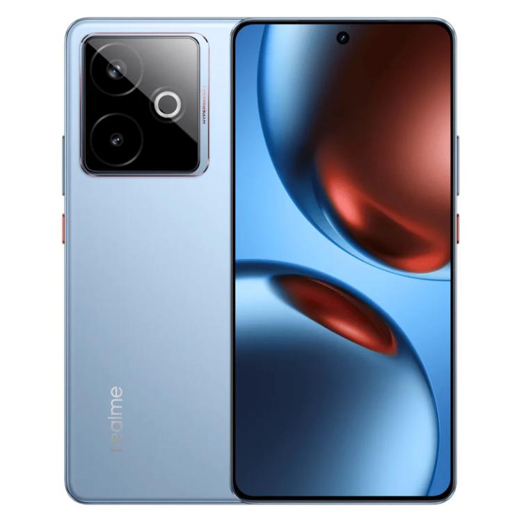 

Realme GT7, 12GB+256GB, 6.8 inch Android 15 / Realme UI 6.0 MediaTek Dimensity 9400+ Octa Core, NFC, Network: 5G, Support Google Play (Blue)
