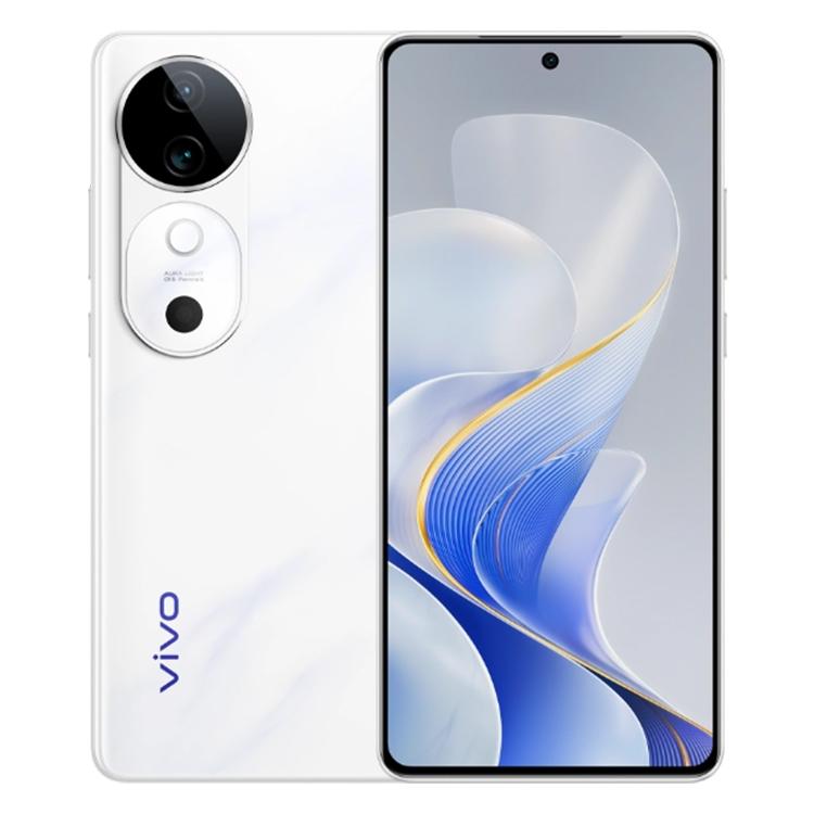 

vivo S19, 8GB+256GB, Face ID / Screen Fingerprint Identification, 6.78 inch Android 14 Snapdragon 7 Gen 3 Octa Core, OTG, NFC, Network: 5G (White)