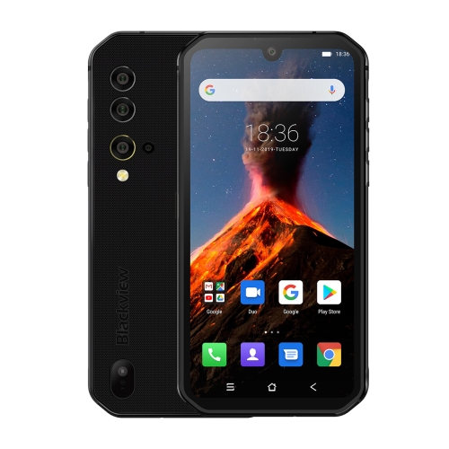 

[HK Warehouse] Blackview BV9900, 8GB+256GB, IP68/IP69K Waterproof Dustproof Shockproof, Quad Back Cameras, 4380mAh Battery, Face ID / Side-mounted Fingerprint Identification, 5.84 inch Android 9 Pie MT6779V Octa Core up to 2.2GHz, NFC, Wireless Charge, Ne