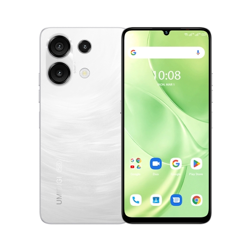 

[HK Warehouse] UMIDIGI G9 5G, 6GB+128GB, Side Fingerprint & Face ID Identification, 6.75 inch Android 14 UNISOC T765 Octa Core, Network: 5G (Galaxy White)