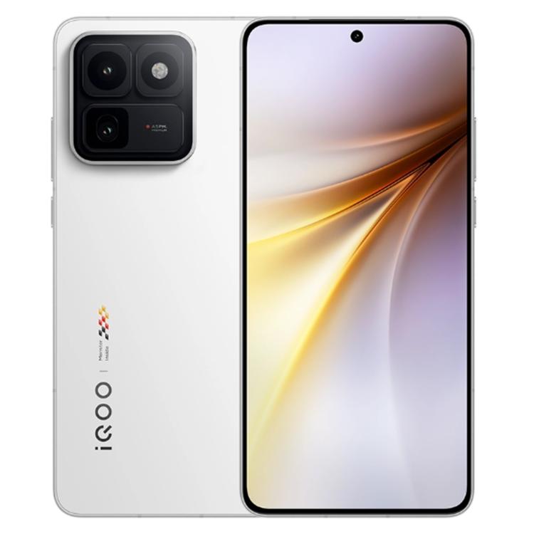 vivo iQOO 15T, 12GB+256GB, Ultrasonic 3D Fingerprint, 6.82 inch Android 16 OriginOS 6 Dimensity 9500 Monster Octa Core, OTG, NFC, Network: 5G, Support Google Play (White)