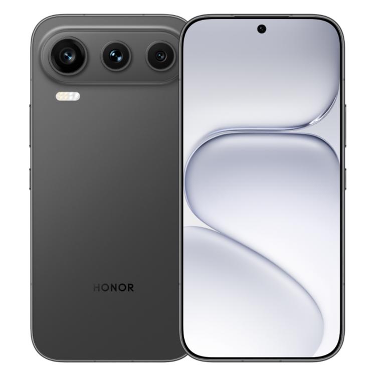Honor 600 Pro, 12GB+512GB, Screen Fingerprint, 6.57 inch MagicOS 10.0 / Android 16 Dimensity 8550 Elite Octa Core, Network: 5G, NFC, OTG (Black)
