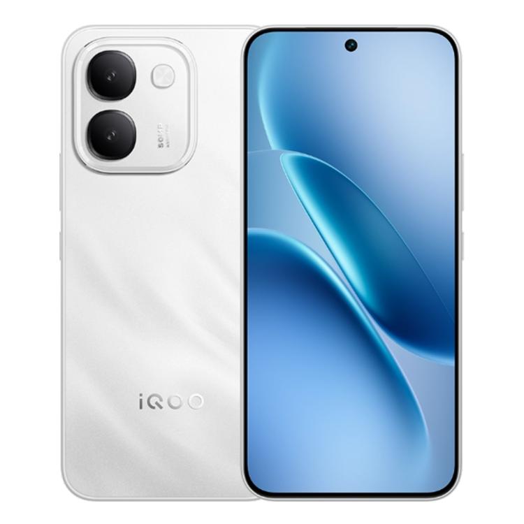 vivo iQOO Z11S, 12GB+256GB, Screen Fingerprint, 6.83 inch Android 16 OriginOS 6 Dimensity 7500 Octa Core, NFC, OTG, Network: 5G (White)