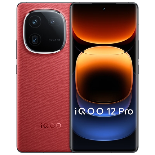

vivo iQOO 12 Pro, Triple Back Cameras, 16GB+1TB, Face ID / Fingerprint Identification, 6.78 inch Android 14 OriginOS 4 Snapdragon 8 Gen 3 Octa Core, OTG, NFC, Network: 5G, Support Google Play (Red)