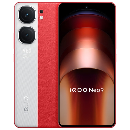 

vivo iQOO Neo9, Dual Back Cameras, 12GB+256GB, Face ID / Fingerprint Identification, 6.78 inch Android 14 OriginOS 4 Snapdragon 8 Gen 2 Octa Core, OTG, NFC, Network: 5G, Support Google Play (Red)