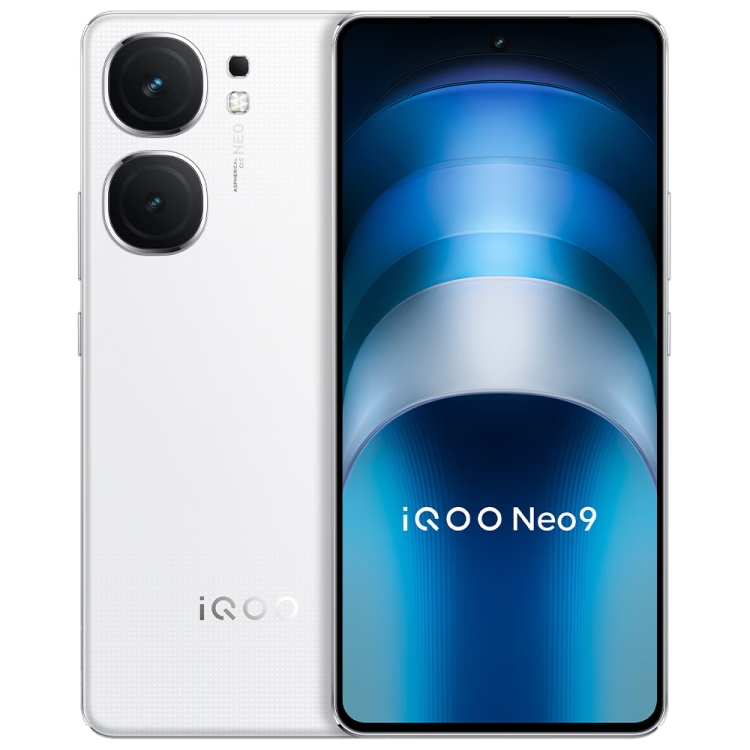 

vivo iQOO Neo9, Dual Back Cameras, 12GB+256GB, Face ID / Fingerprint Identification, 6.78 inch Android 14 OriginOS 4 Snapdragon 8 Gen 2 Octa Core, OTG, NFC, Network: 5G, Support Google Play (White)