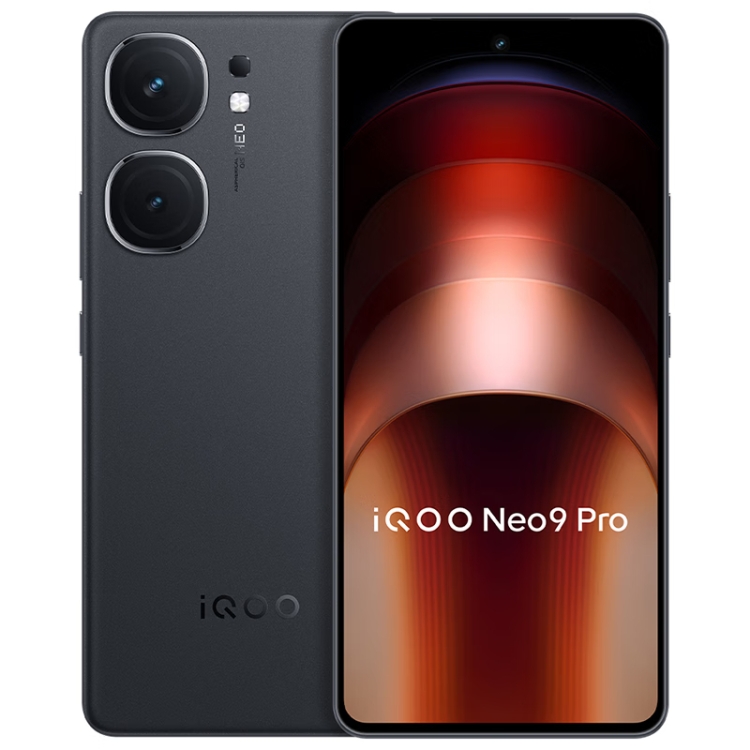 

vivo iQOO Neo9 Pro, Dual Back Cameras, 16GB+512GB, Face ID / Fingerprint Identification, 6.78 inch Android 14 OriginOS 4 Dimensity 9300 Octa Core, OTG, NFC, Network: 5G, Support Google Play (Black)
